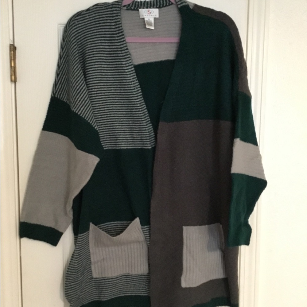 BRAND NEW OSO Casual Cardigan/Sweater- Size -Size 2X